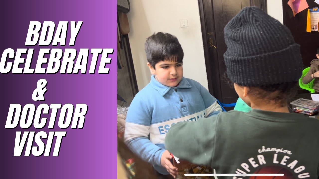 Tution main Birthday Celebrate karne k baad Thaanish ki hui Doctor visit