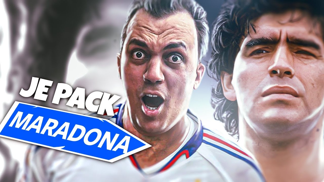 JE PACK DIEGO MARADONA CHEZ MOI