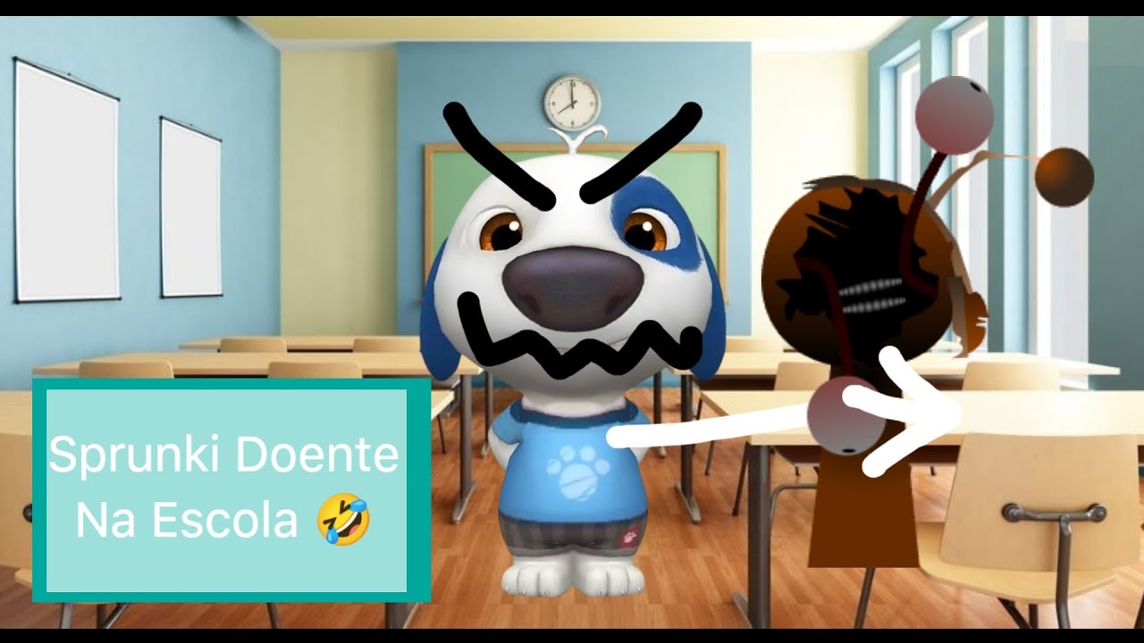 O Hank Trouxe Sprunki Doente Na Escola E Se Deu Mal! 🤣🎒🏫