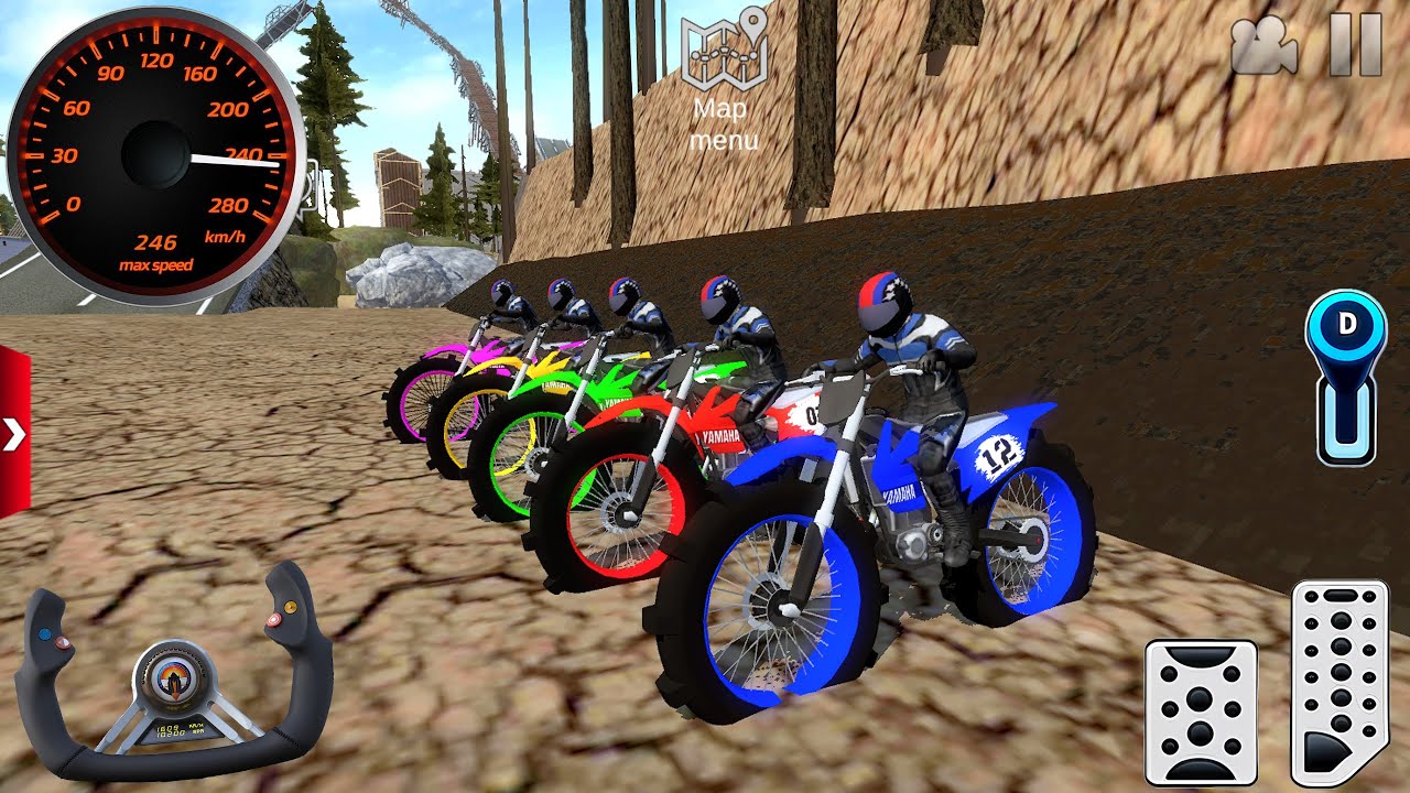Racing Extreme Motorcycles Dirt Bikes Simulator 2025 - Android \ IOS gameplay [4K]