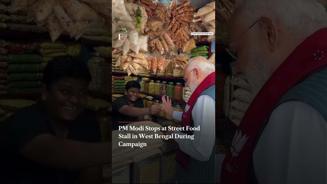PM Modi Stops at Street Food Stall in West Bengal During Campaign | Firstpost News | N18G