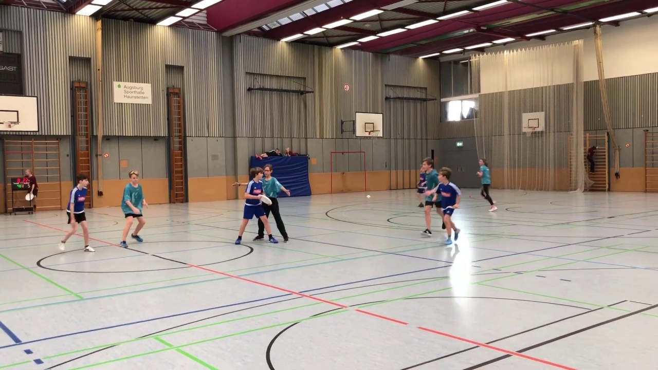 Moskitos: U14 Ultimate Frisbee Hallen Quali zu den deutschen Meisterschaften - Augsburg 01-2020