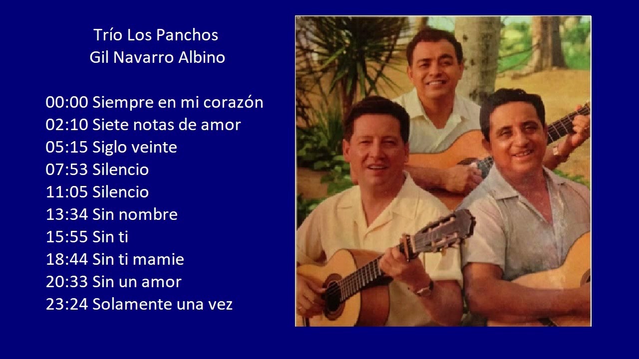 Trio Los Panchos. Gil Navarro Albino. Parte 32