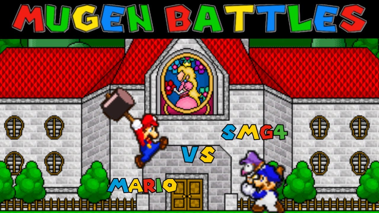 M.U.G.E.N Battles Mario vs SMG4