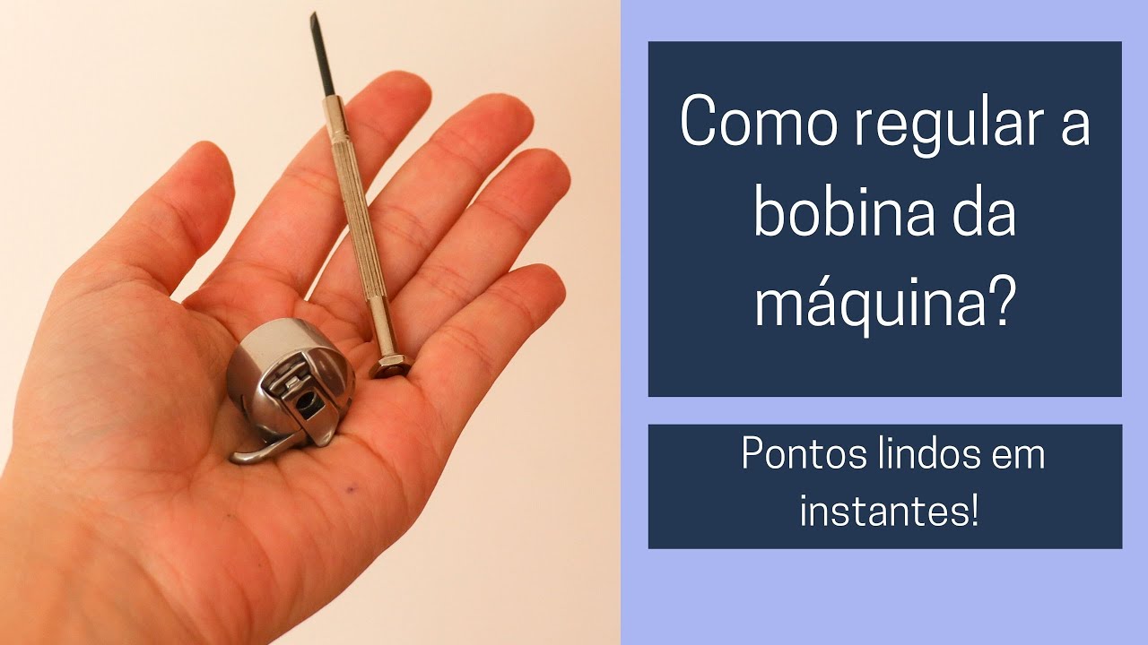 Como regular a bobina da máquina? | Usei minha Singer Tradition 2250