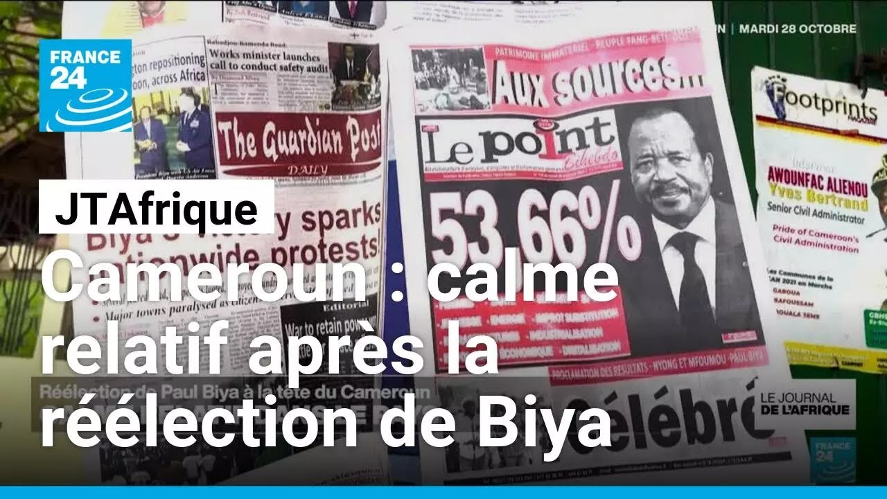 Présidentielle au Cameroun : calme relatif après l'annonce de la victoire de Paul Biya
