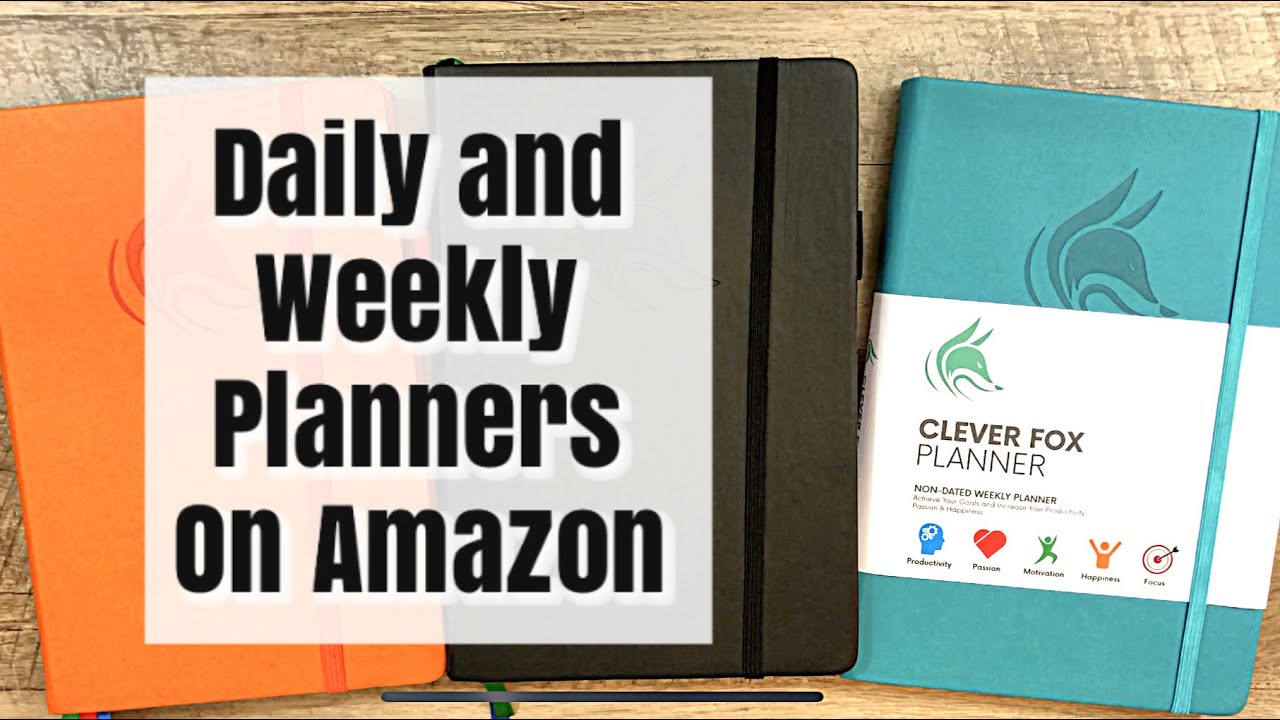 Clever Fox Planner Review | Daily and Weekly Undated Planners