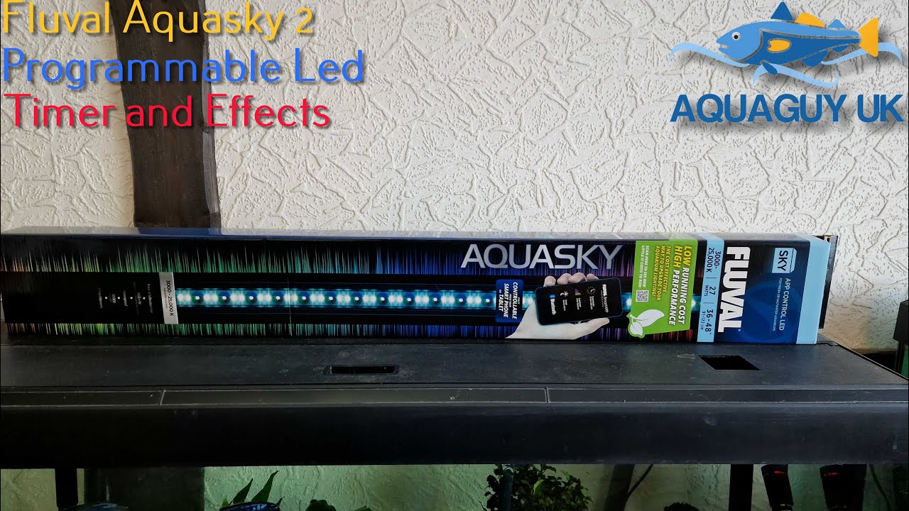Aquarium Light  Fluval aquasky 2.0 look and operation