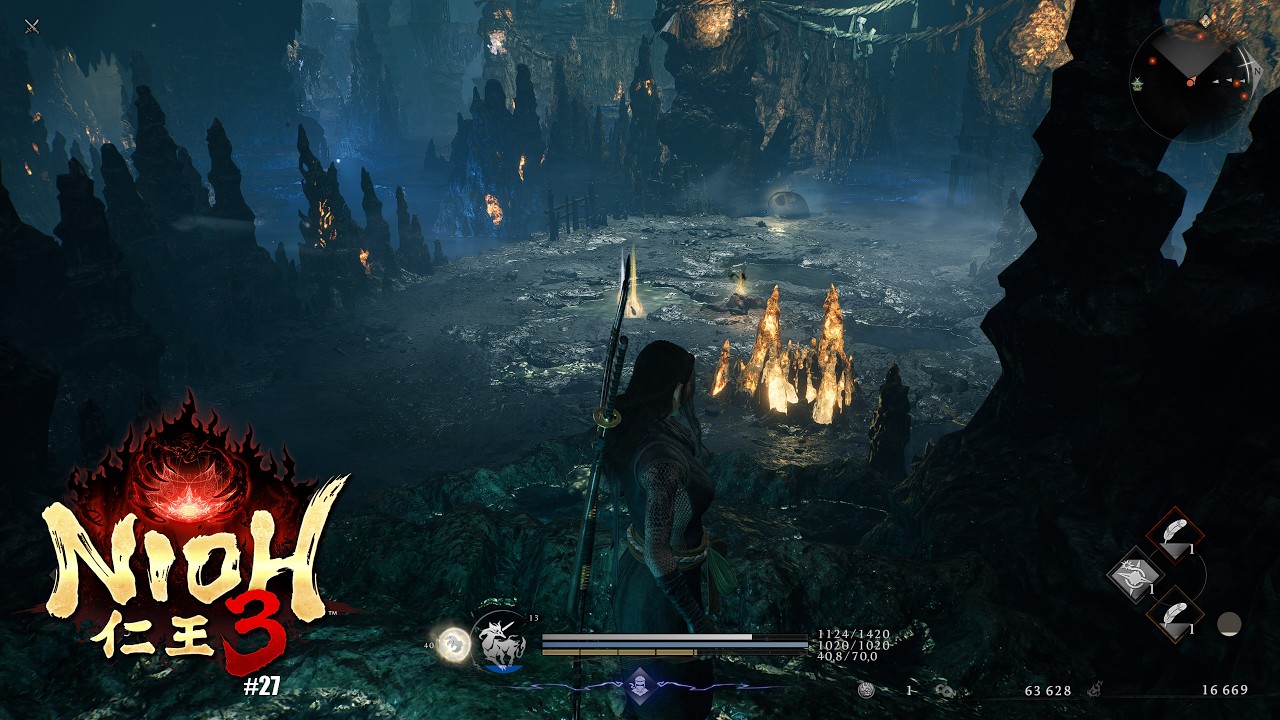 Rein in die Höhle - Nioh 3 #27