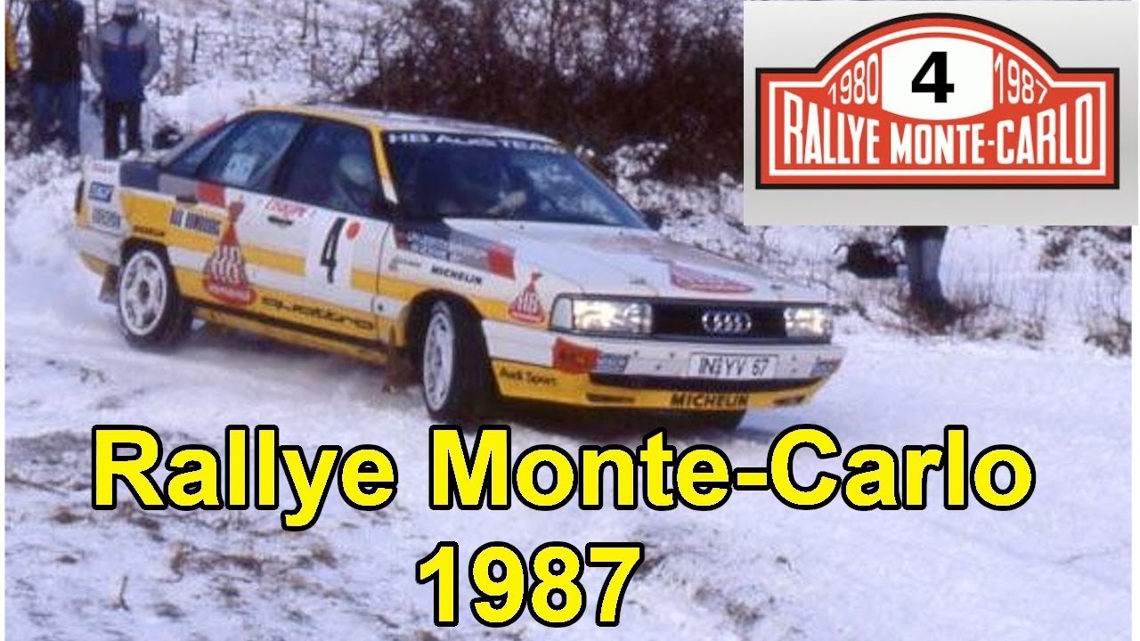 Rallye Monte Carlo 1987, Audi 200 Quattro vs. Lancia Delta HF 4WD