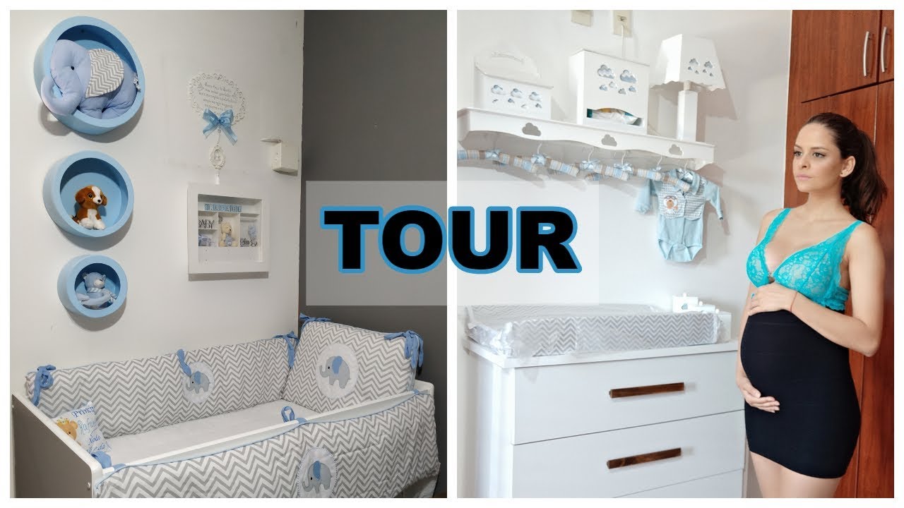 Tour Pelo Quarto do Bebê - Quarto Compartilhado