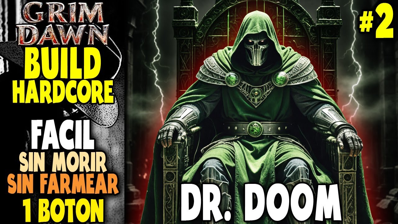 GRIM DAWN DR DOOM, Build SPELLBINDER para NO MORIR, FACIL, SENCILLA y SIN FARMEO ep-2  DLCs | 2026