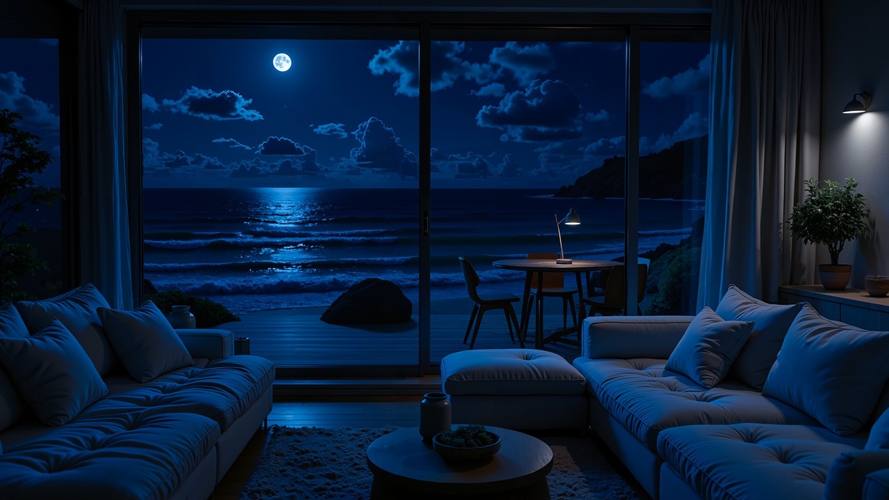 (Без Рекламы) Морские Волны Для Глубокого Сна | Расслабляющая Фортепианная Музыка Для Глубокого О...