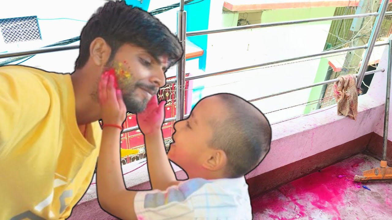 Gammer Boy Ne Colour Lga Diya | Holi Me Masti Karte Huiye 
