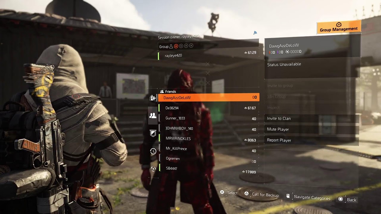 The division 2 man hunt and freerun