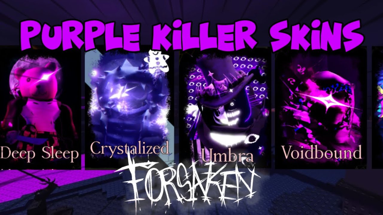 SERVER WIPNG With PURPLE Killer Skins (Roblox Forsaken)