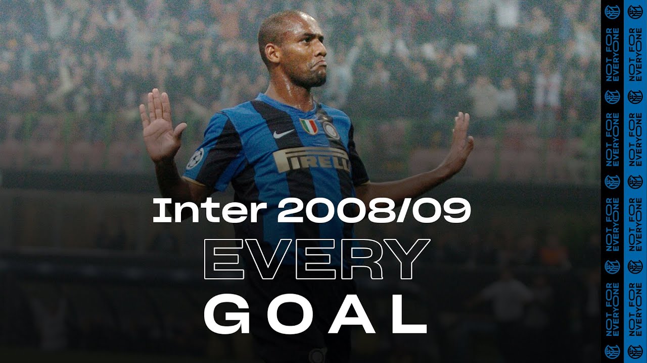 EVERY GOAL! | INTER 2008/09 | Ibrahimovic, Balotelli, Maicon, Adriano, Figo and many more... ⚽⚫🔵