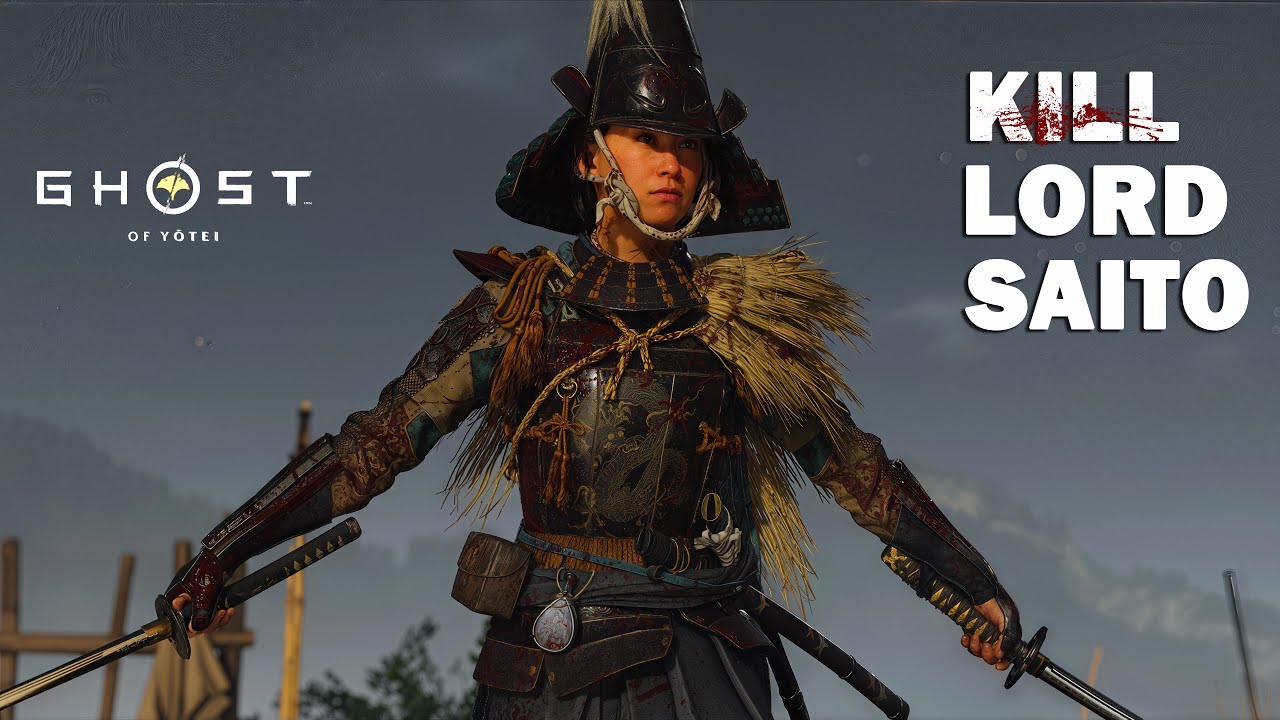 Ghost of Yotei – Lord Saito Boss Fight | How to Kill Lord Saito (4K | PS5)