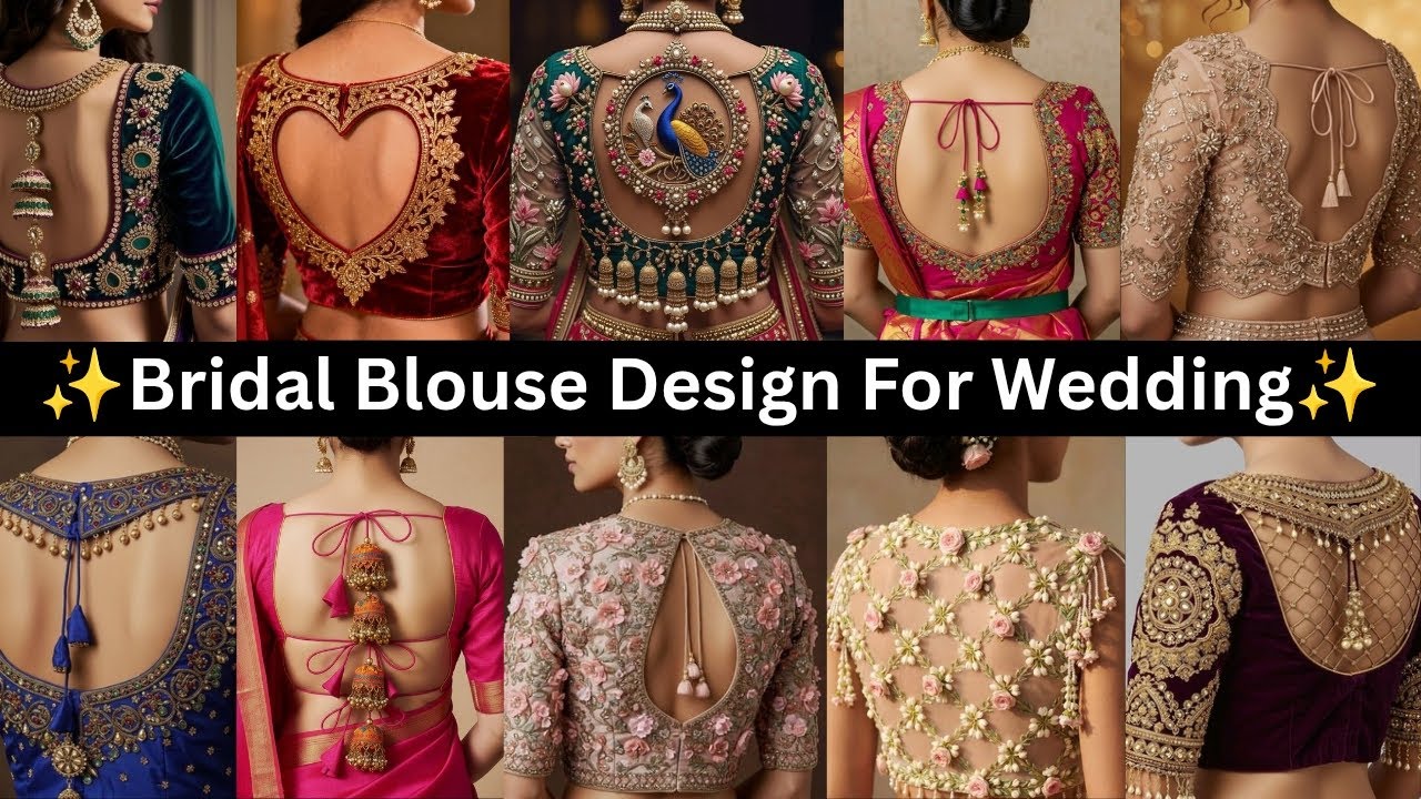 New Trendy Blouse Design 2026 😍🤗 | Wedding | Blouse Design | Blouse Design for saree #blouse #design