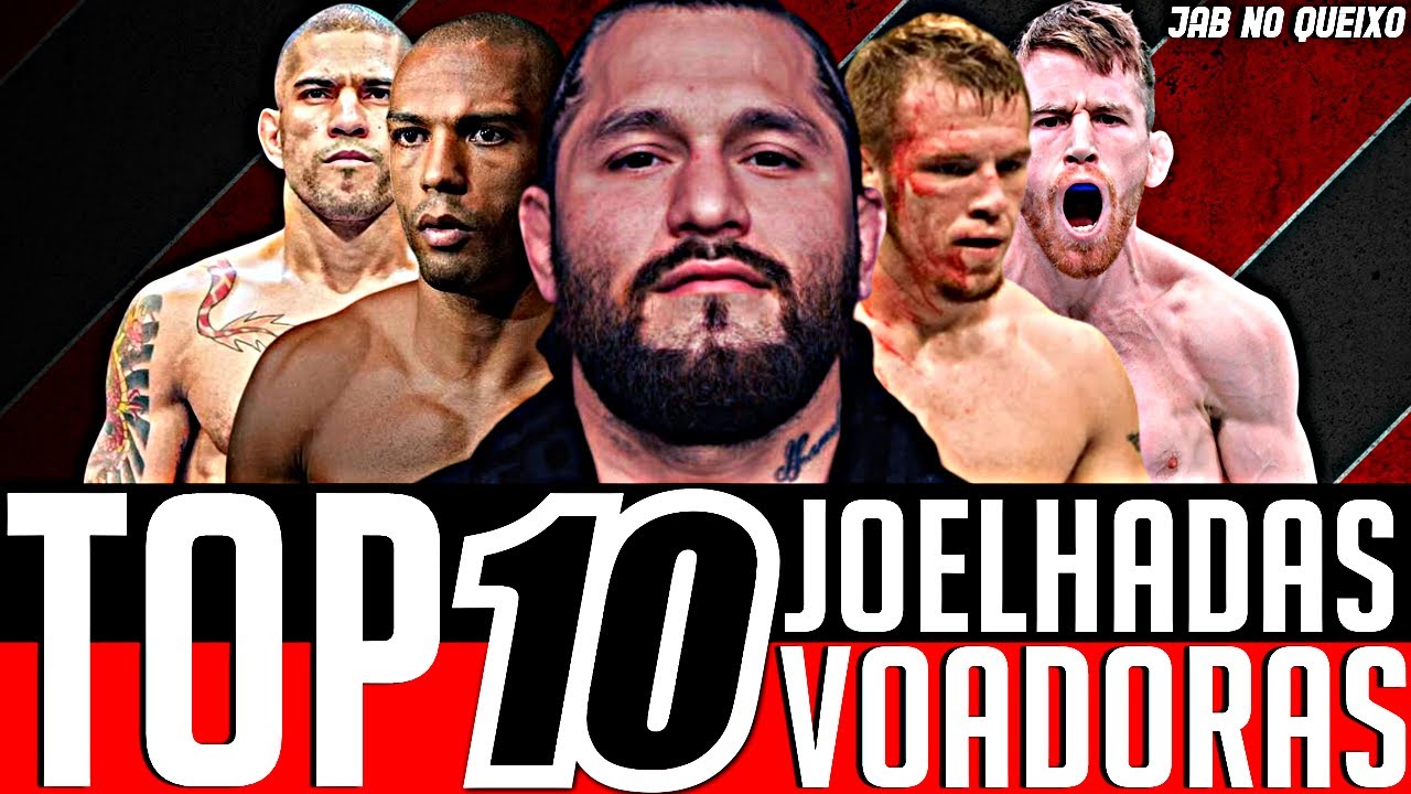 OS MELHORES NOCAUTES COM JOELHADAS VOADORAS NO UFC - Top 10