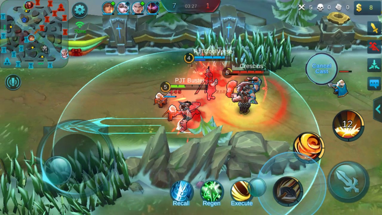 MOBILE LEGEND:Balmond Gameplay Tons of Damage (not hack) Just OP and PRO
