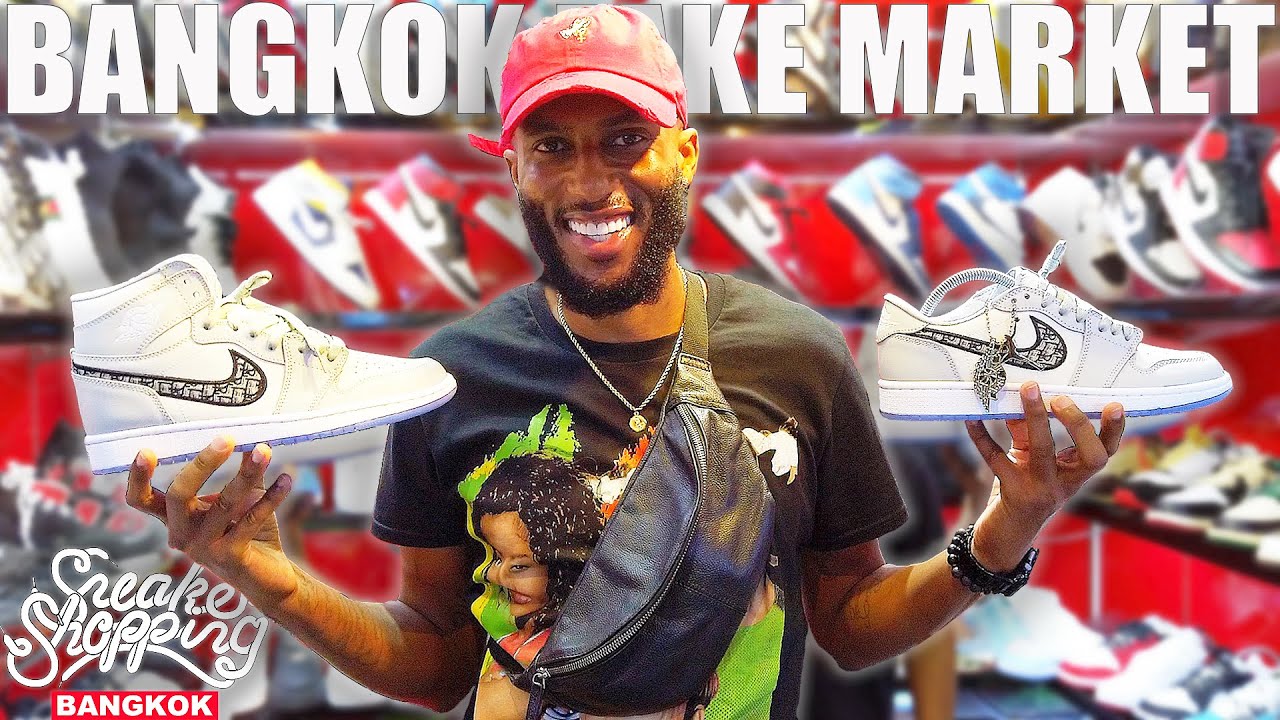 Bangkok Market Spree! 🇹🇭 | (Jordan, Dior & More!)
