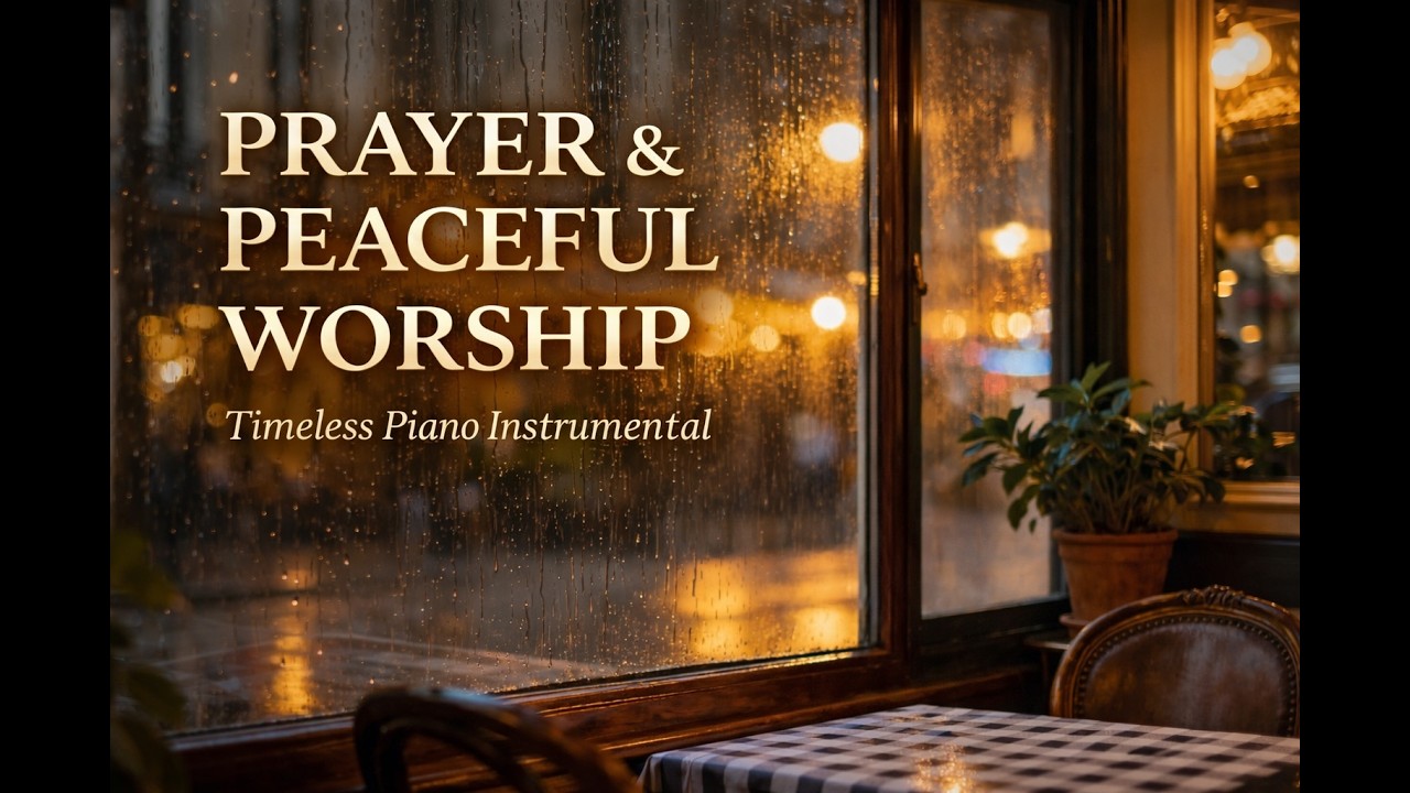 Instrumental Music for Prayer & Peaceful Worship | Timeless Piano Instrumental for Relaxation 🎹🌧️