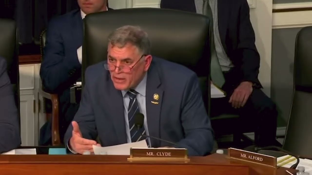 Rep. Clyde Highlights AG Bondi's Work to De-weaponize the DOJ, Asks about Proposed ATF-DEA Merger