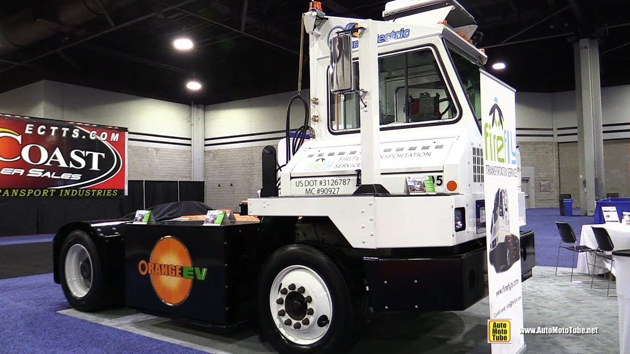 2020 Orange EV Electric Terminal Tractor - Walkaround Tour