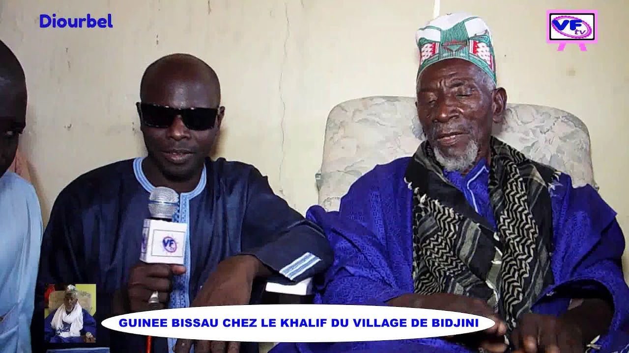 VFtv// en GUINEE BISSAU/ visite chez le KHALIF de BIDJINI
