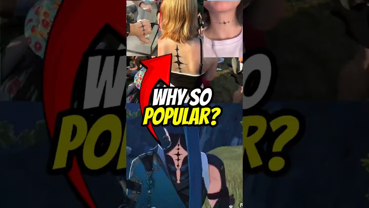 Cool tacet mark tattoo! But what happens to it if they quit the game? | Wuthering Waves