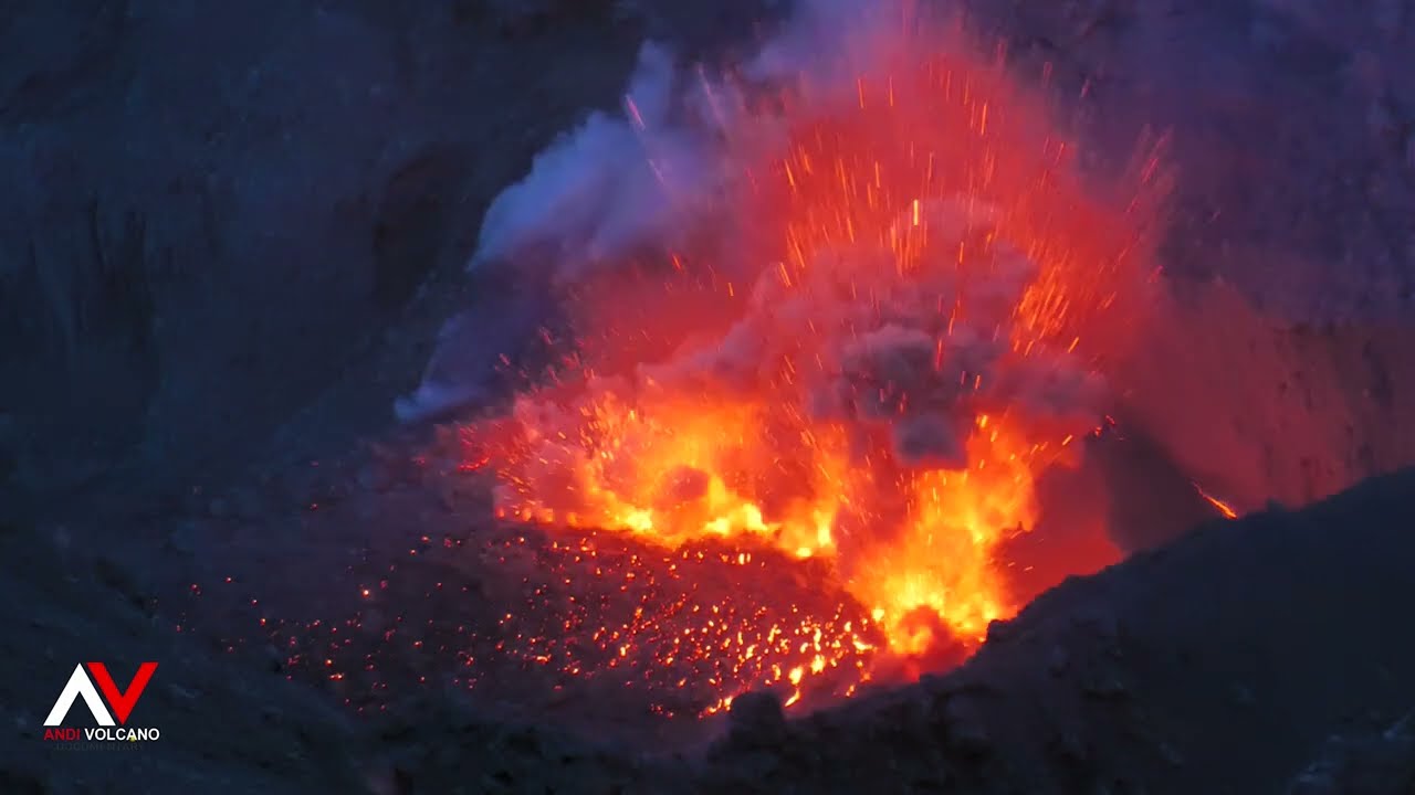 Kaleidoscope of volcano eruption  in 2023 - Indonesia