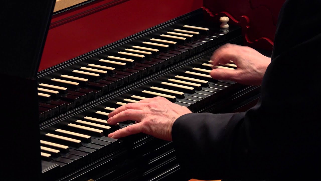 J.S. Bach: The Art of Fugue (BWV 1080), Contrapunctus VIII; Davitt Moroney, harpsichord 4K UHD