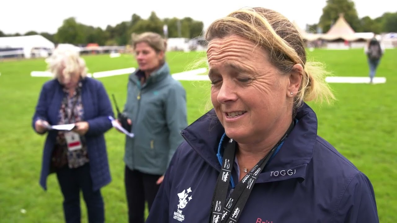 Pippa Funnell delights in Mcs Maverick's performance at Burghley
