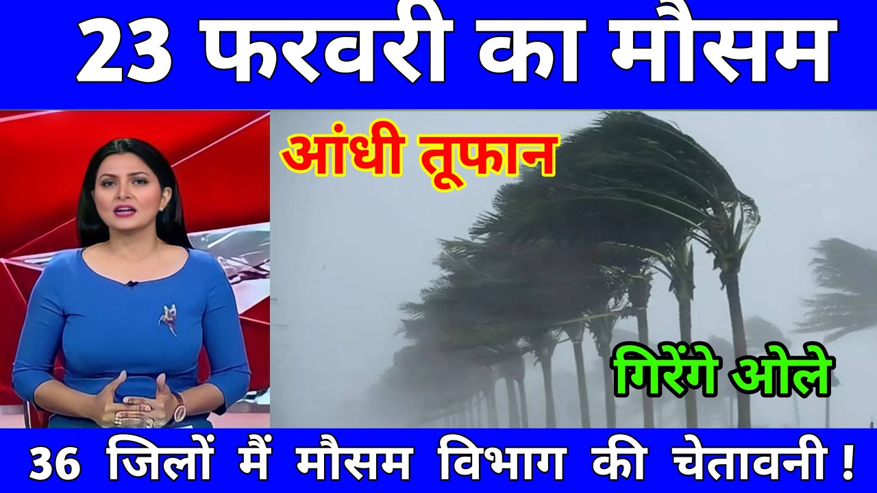 23 फरवरी का मौसम| today weather update, heat wave, #Mausam_ki_jankari #Lucknow_weather #आज_का_मौसम