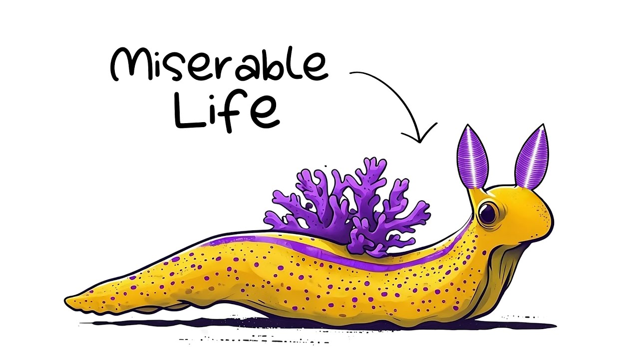 Почему ужасно родиться морским слизнем (голожаберным)