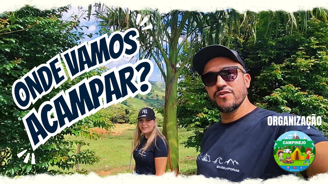 ACAMPAMENTO AS CEGAS | Fomos ACAMPAR sem saber o destino! #camping #campismo #campingbrasil
