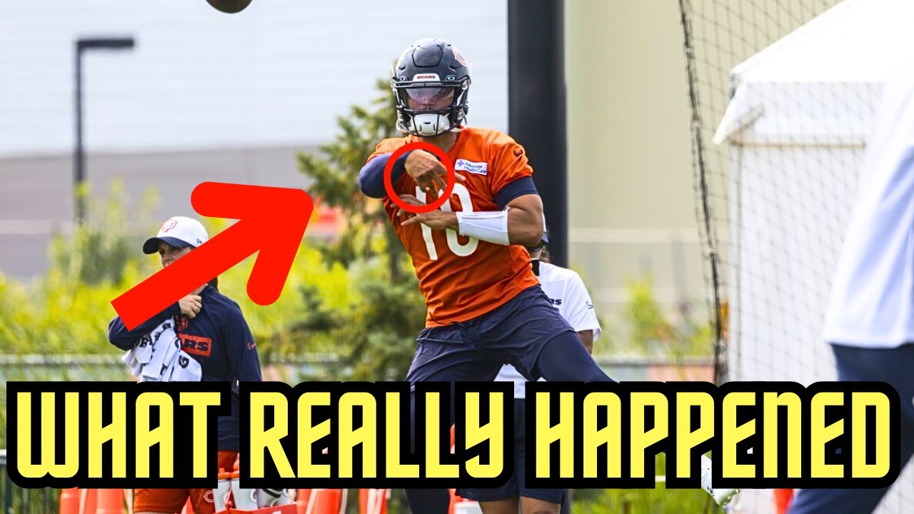 Caleb Williams SLINGING ROCKETS To Rome Odunze At Chicago Bears Training Camp - Rookie Of The YEAR