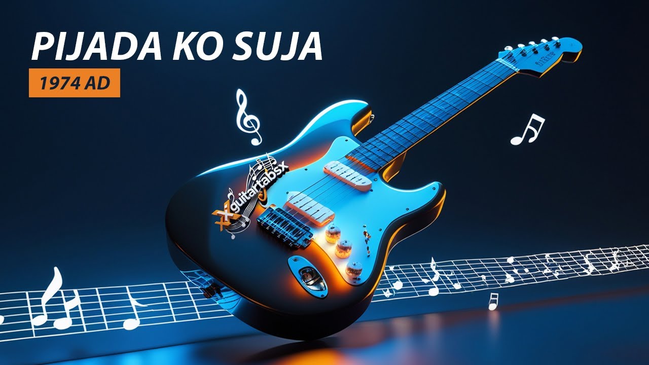 Pijada Ko Suga – 1974 AD | Guitar Tabs | Easy Nepali Guitar Tutorial