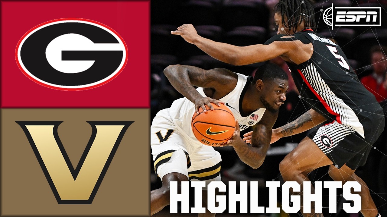 COMEBACK BID 🔥 Georgia Bulldogs vs. Vanderbilt Commodores | Full Game Highlights | ESPN CBB