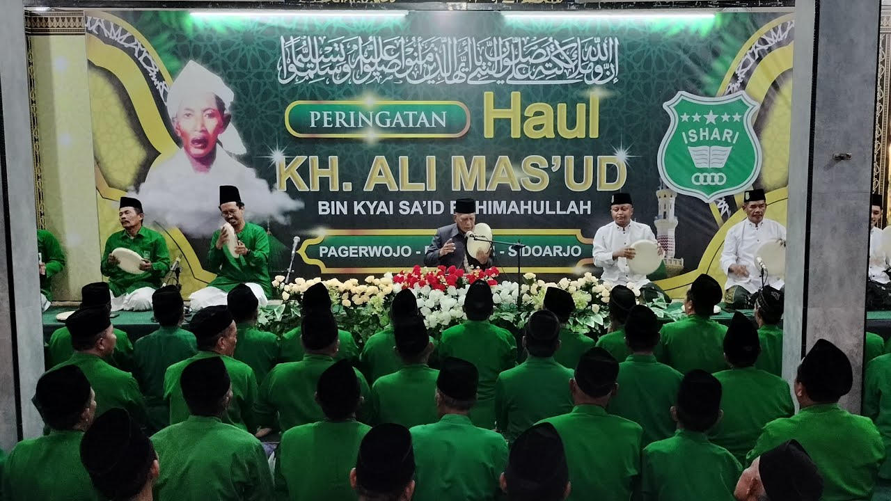PC ISHARI Sidoarjo Haul KH. ALI MAS'UD
