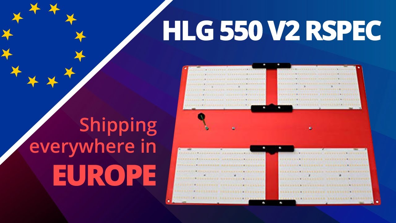 LED Grow Light HLG 550 V2 R-SPEC - GrowledEurope