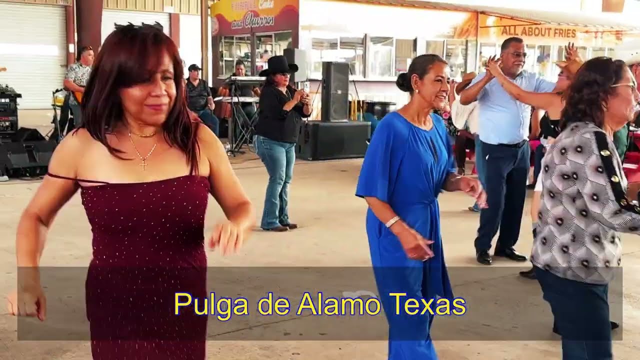 Buen baile en la pulga de &Aacute;lamo Texas rgv