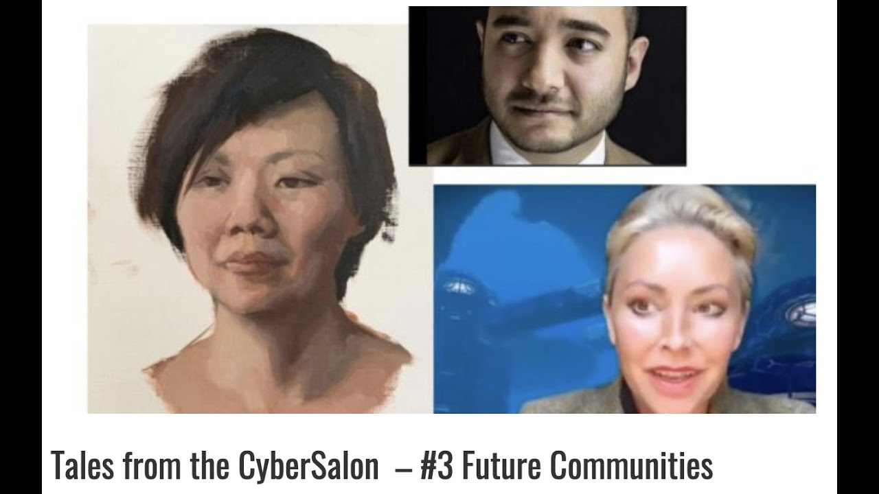 Cybersalon Tales Episode 3 - Future of Communities (scifi short stories and expert discussion Sep 21