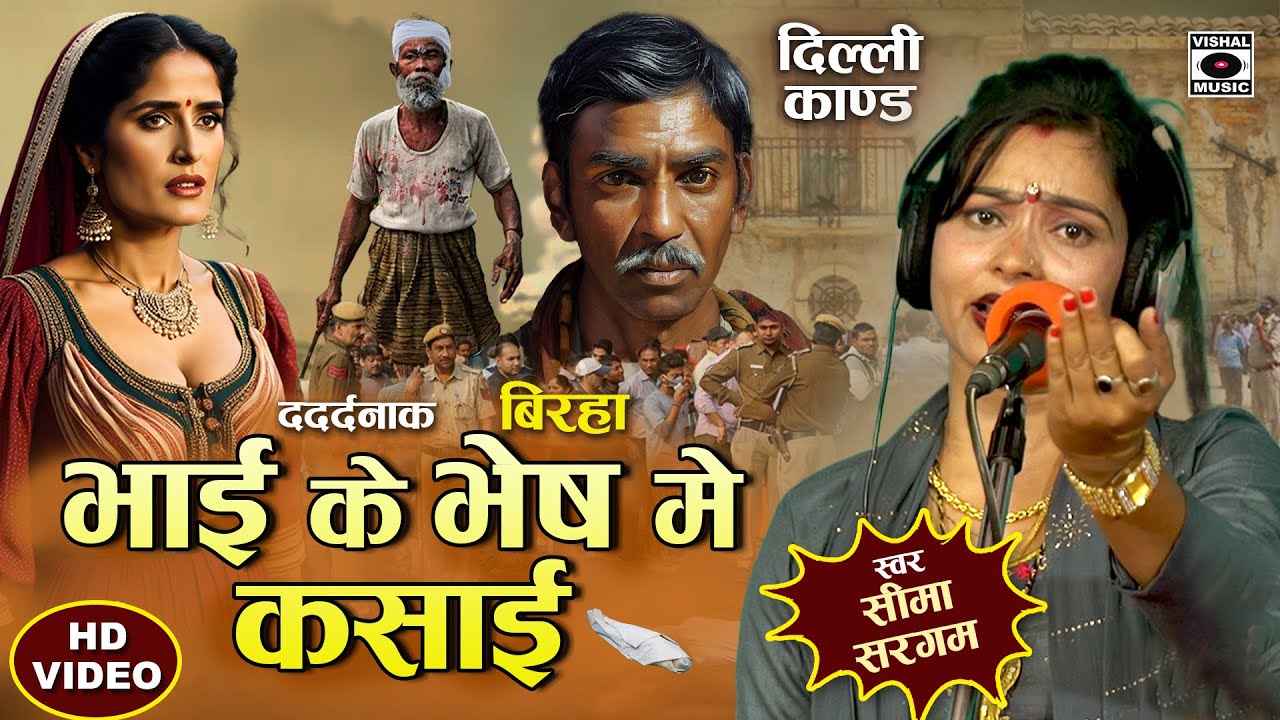Bhojpuri Birha 2024 - रो देंगे आप - भाई के भेस में कसाई - Dilli Kand - Seema Sargam new Video