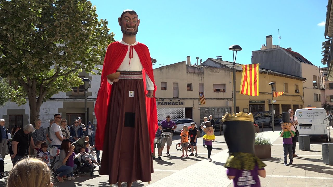 Calldetenes festeja el dia de la Mercè en el marc de la festa major
