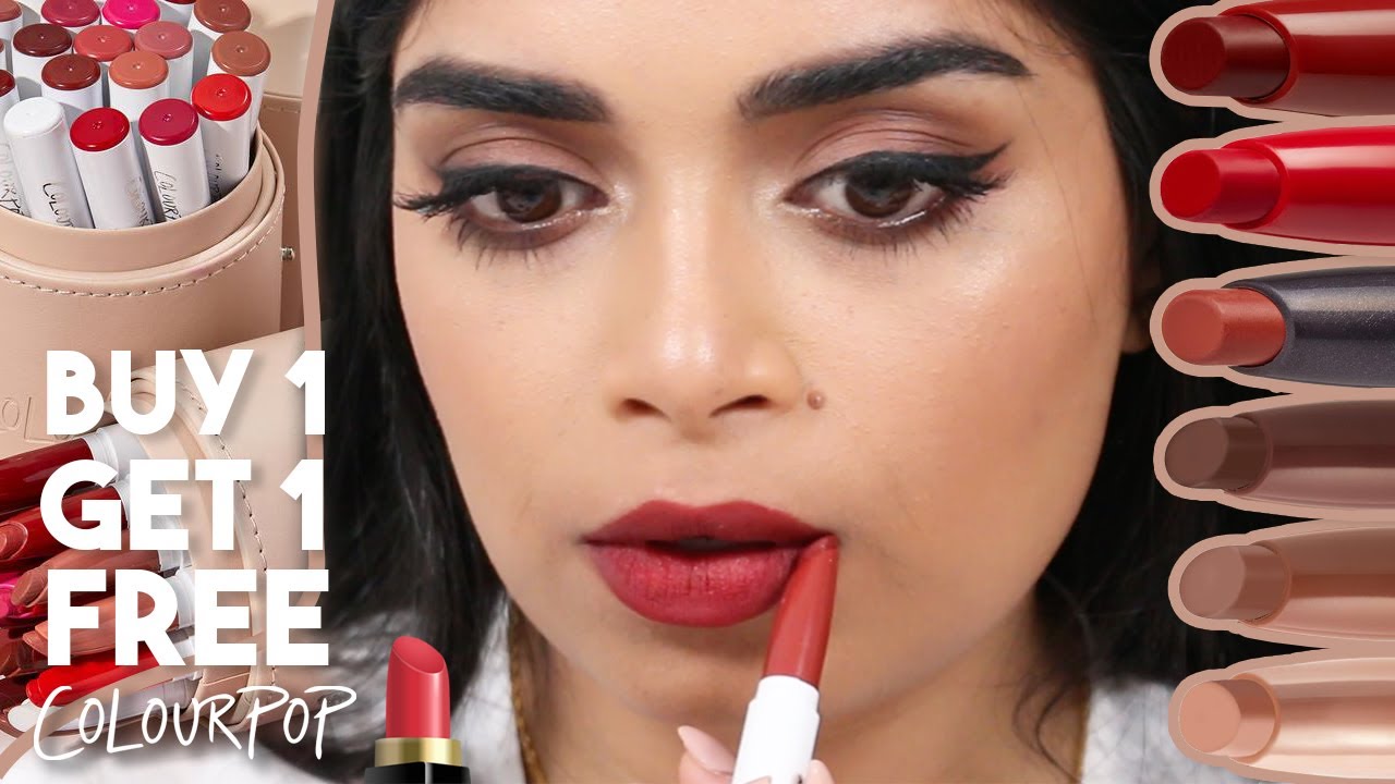 ColourPop Lippie Stix Review PT 2 💄 | Medium Indian Skin tones