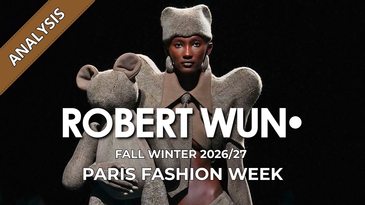 Анализ показа мод Robert Wun осень-зима 2026/27 | Неделя моды в Париже