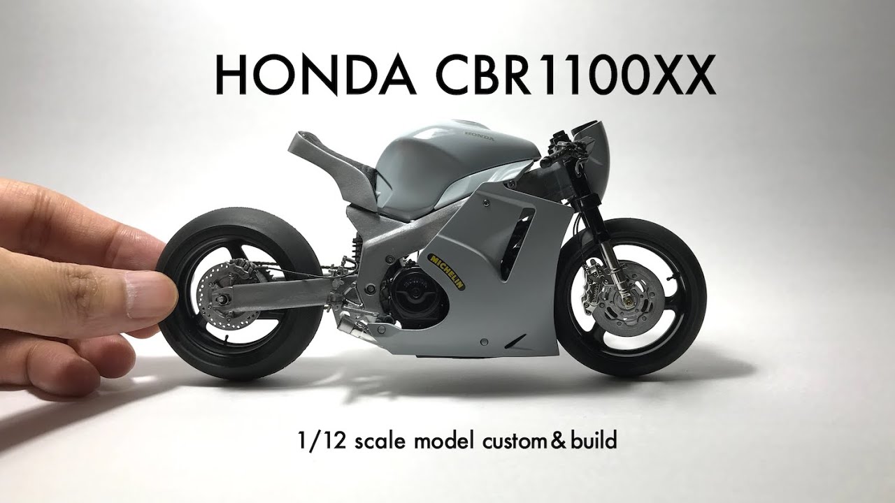 HONDA  CBR1100XX【タミヤ 1/12】プラモデル製作  Scale Model Custom