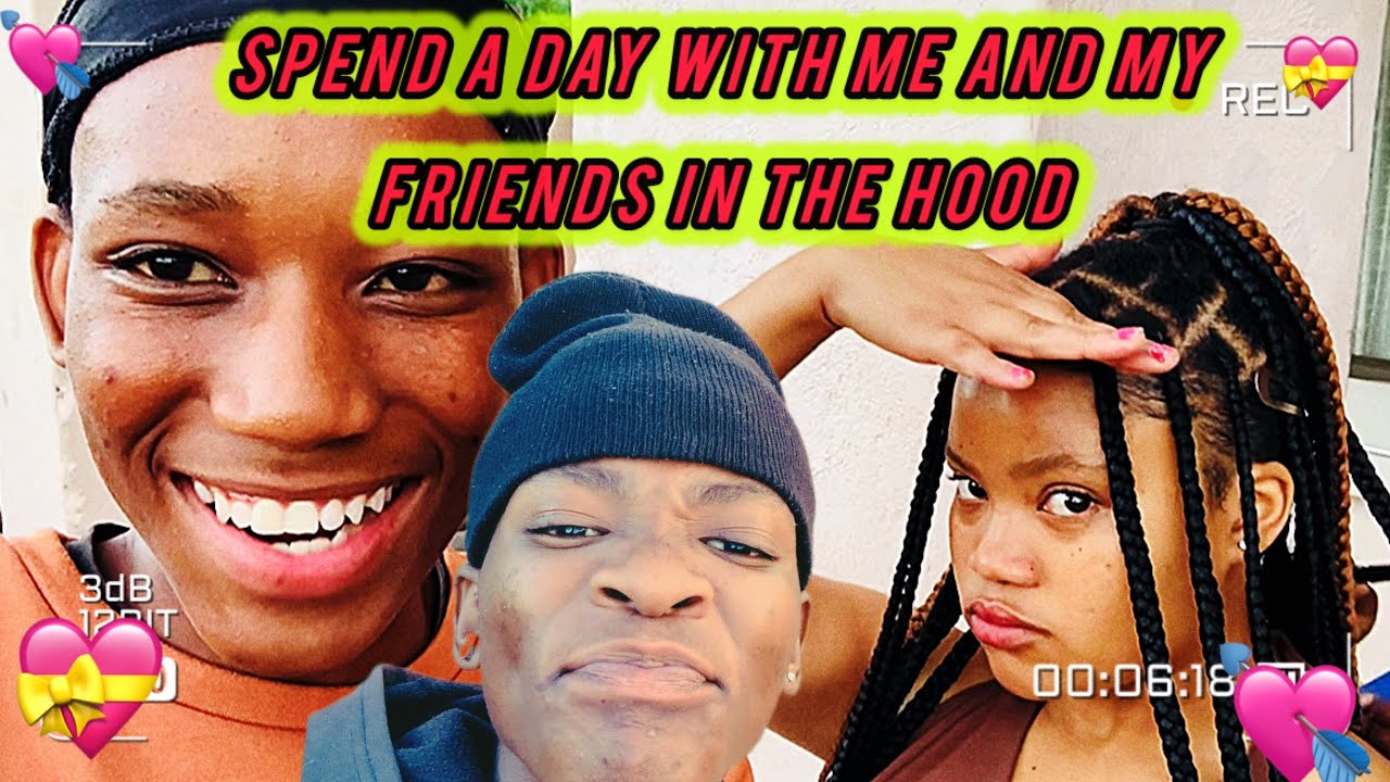Come spend the day with me and my friends in the hood/episode  2️⃣￼🔥💯